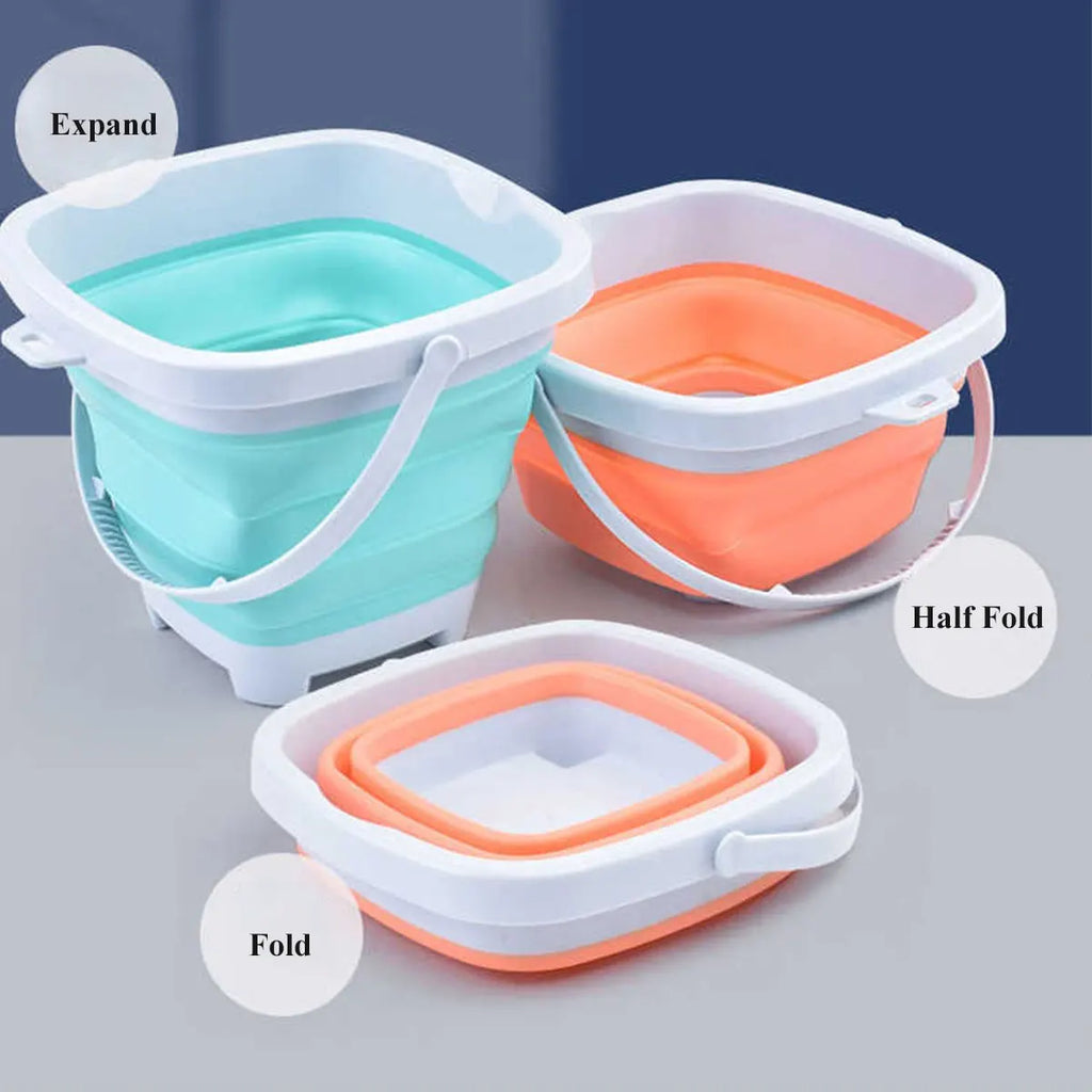Set de Juguetes para Playa con Cubeta Plegable |