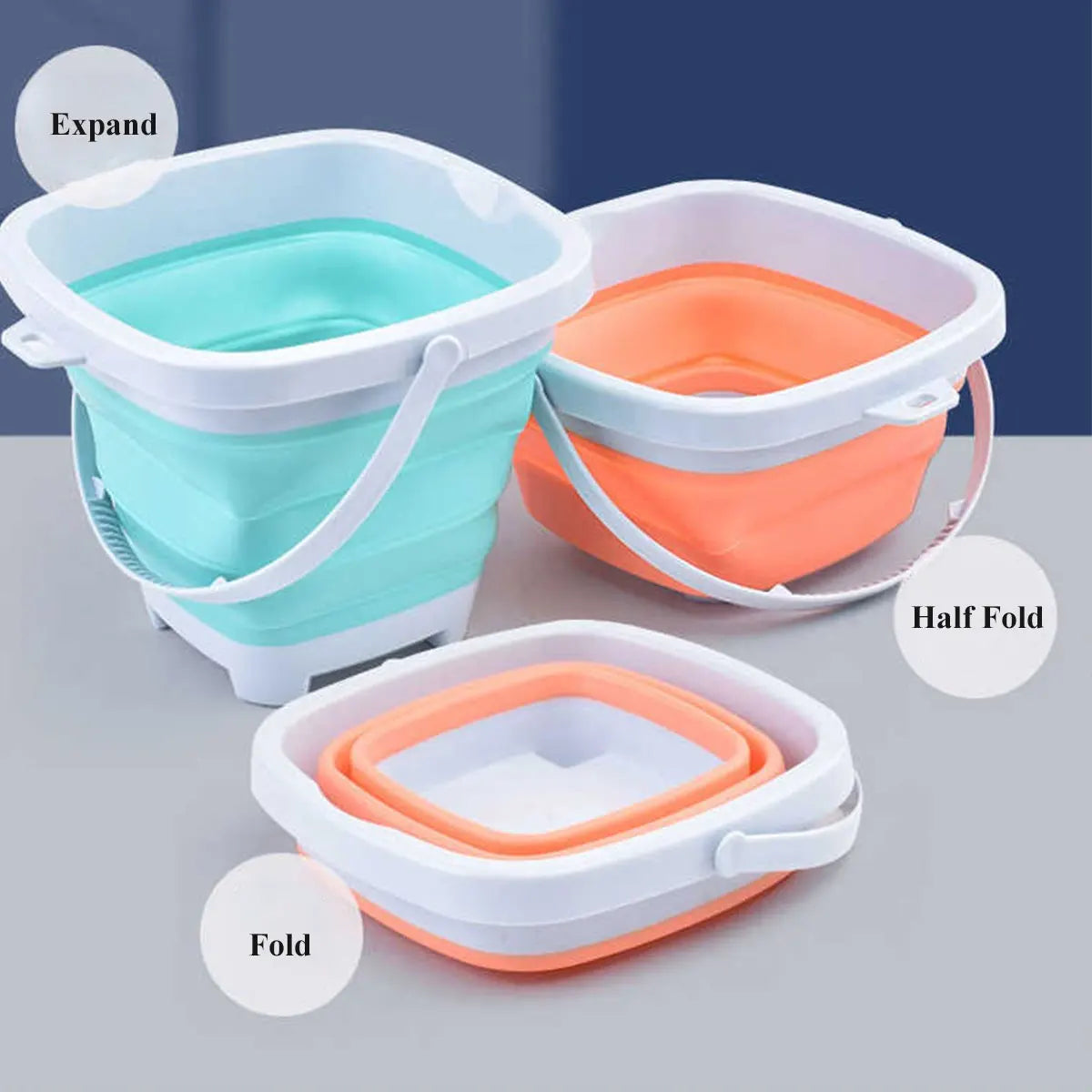 Set de Juguetes para Playa con Cubeta Plegable |