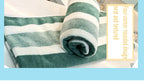 Paquete de 2 toallas con gran absorción de agua, secado rápido