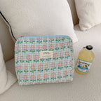 Bolsas de cosméticos de gran capacidad para mujer.