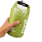Bolsa Seca Impermeable PVC | Natación, Kayak, Rafting y Trekking | 1.2L a 10L