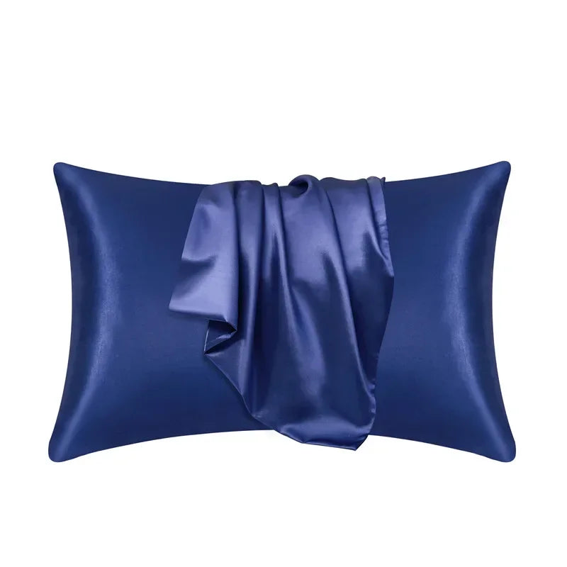 Funda de almohada de seda de morera 100% Natural, funda de almohada de seda Real para proteger la piel del pelo, funda de almohada personalizada de cualquier tamaño