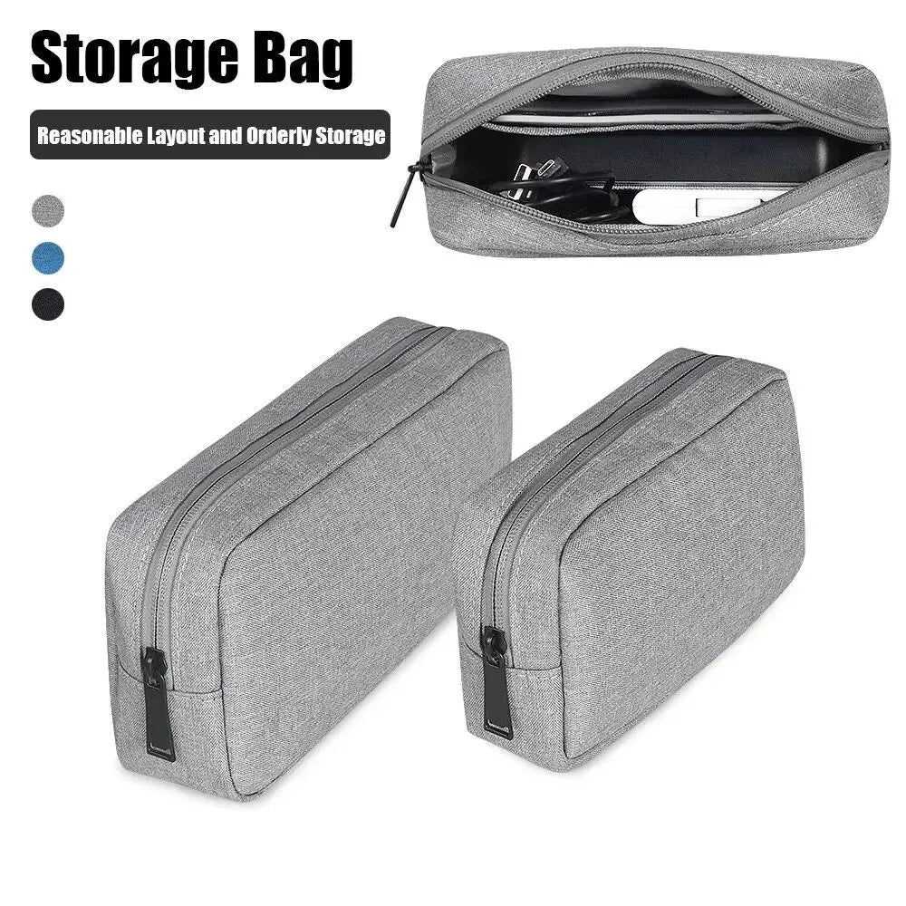Bolsa de almacenamiento de accesorios digitales a prueba de agua, bolsa organizadora de viaje portátil.