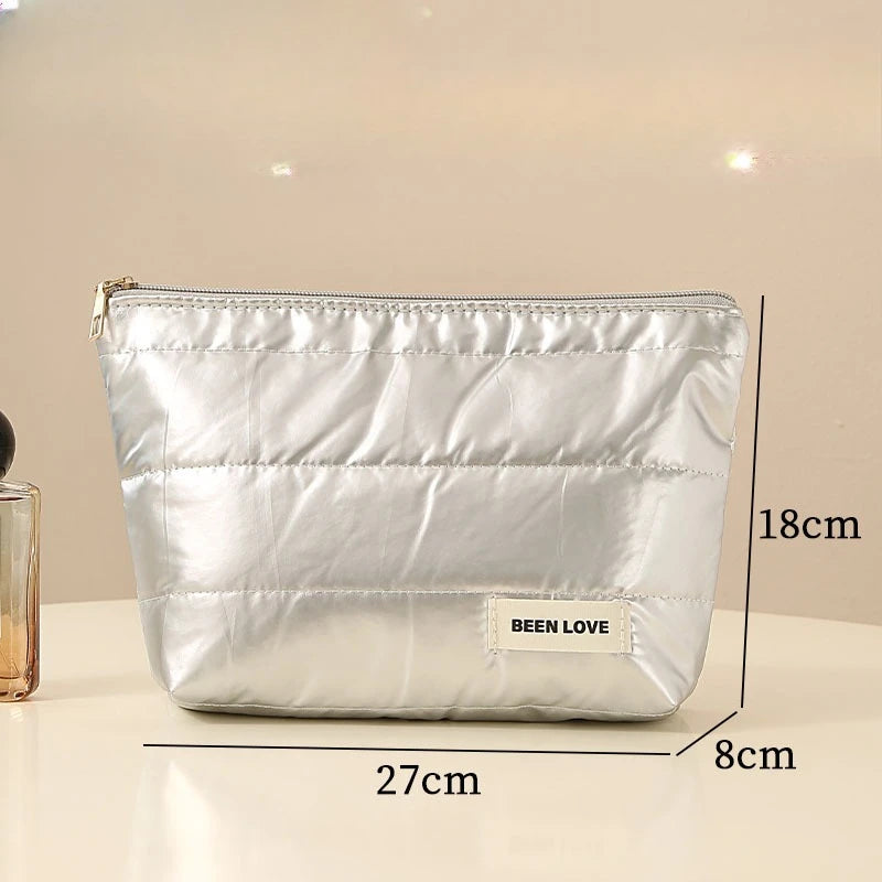Bolsa de cosméticos de gran capacidad, nueva bolsa de aseo de viaje.