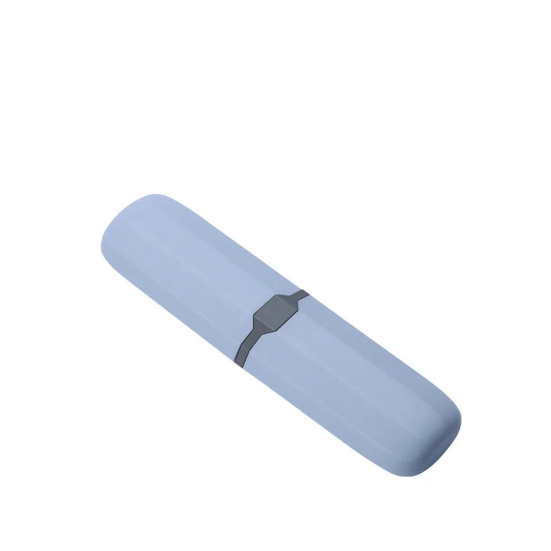 Caja de almacenamiento portátil para cubierta de cepillo de dientes, accesorios de baño, para uso diario al aire libre, viajes, senderismo, Camping, 1/4 unidades