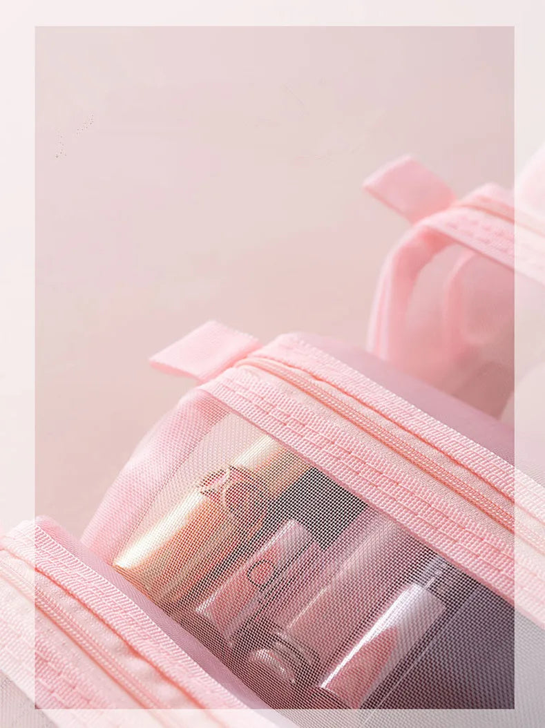 Bolsa de cosméticos 4 en 1 para mujer