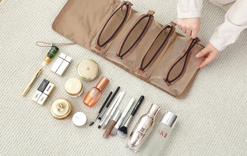 Bolsa de cosméticos 4 en 1 para mujer