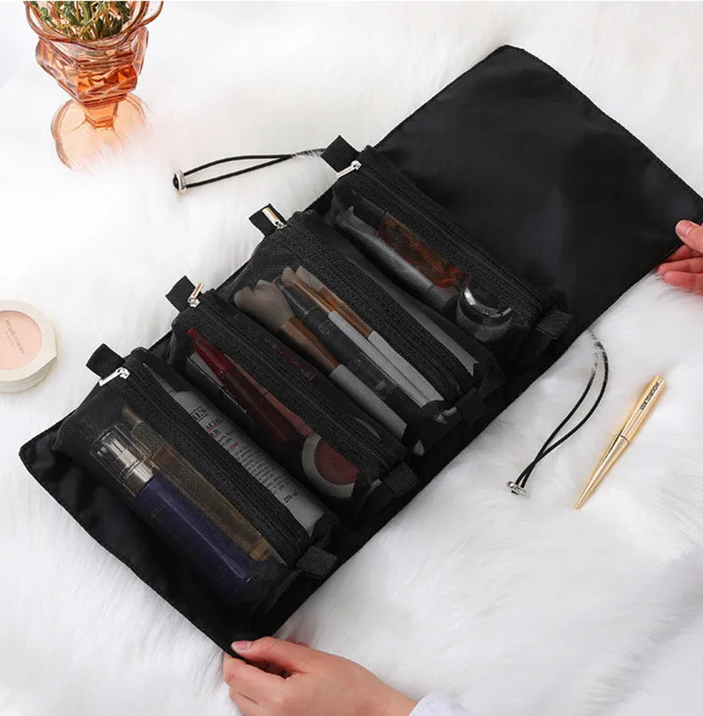 Bolsa de cosméticos 4 en 1 para mujer